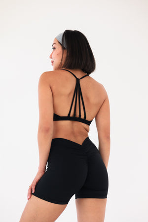 V Back Short